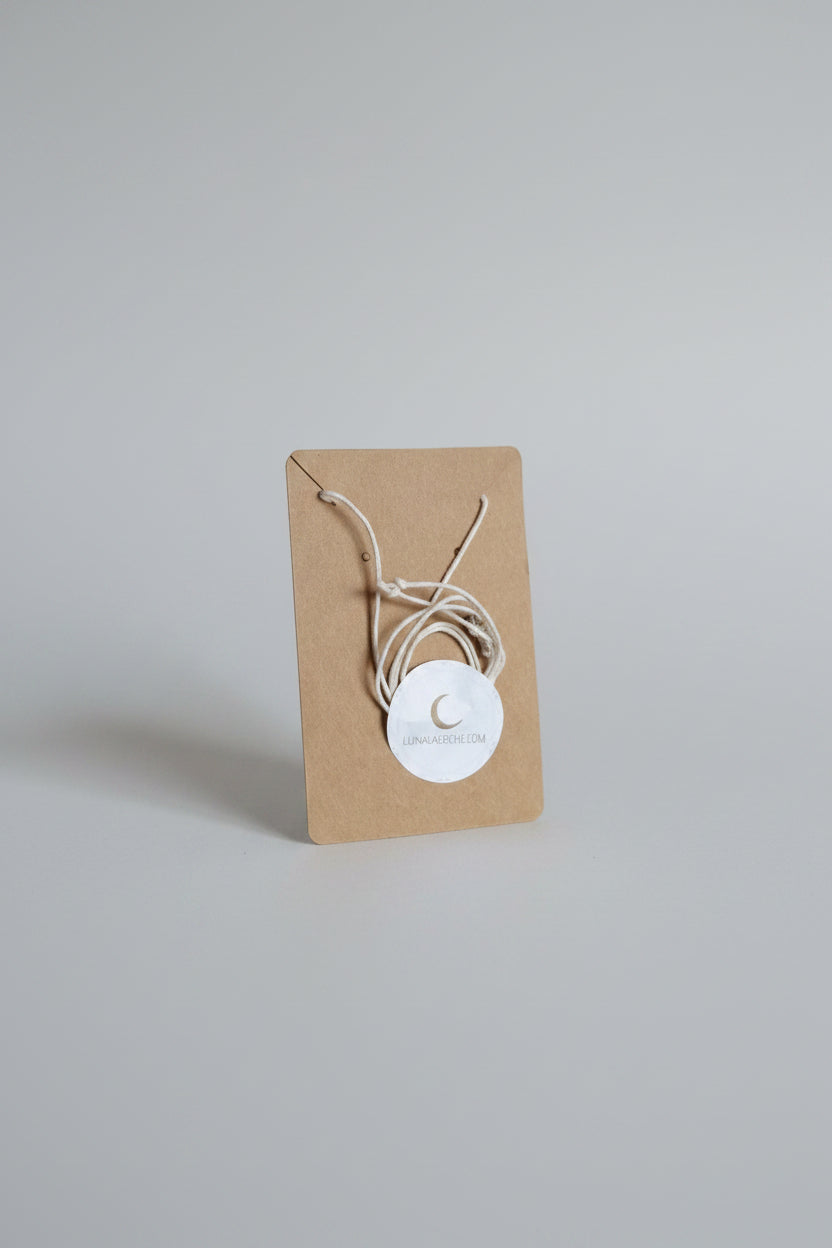💫 20 € Kette aus der Kiefer mit bunten Holzperlen und verstellbarem Baumwollband